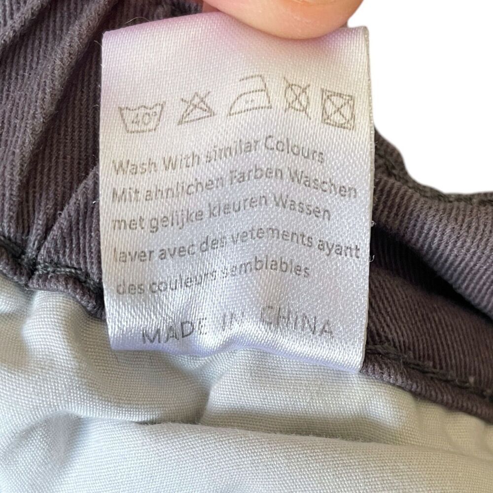 AKARMY Cargo Pants Womens 6 Gray Drawstring Ankle Baggy 90s Retro Street Grunge‎ - Picture 11 of 16